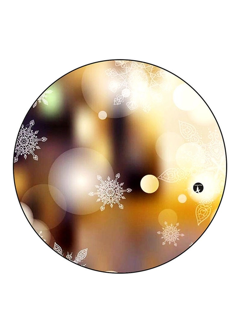 RKN Snow Flakes Printed Mouse Pad