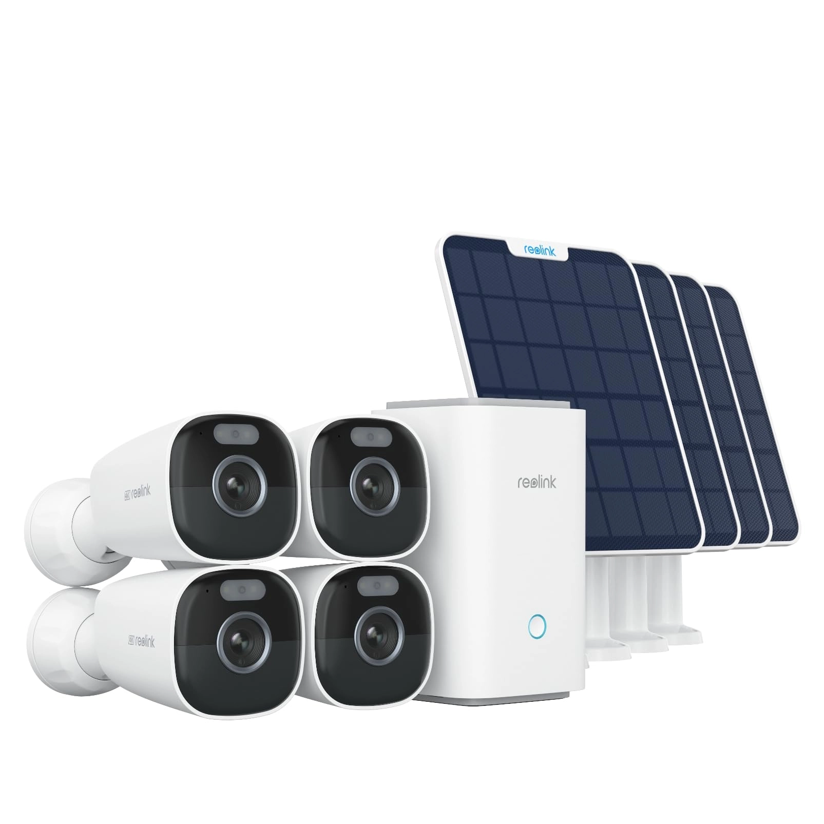 Reolink Home Hub + Argus Eco Ultra + Solar Panel - 4 8 channels 4K