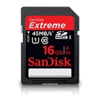 Extreme SDHC - 16 GB