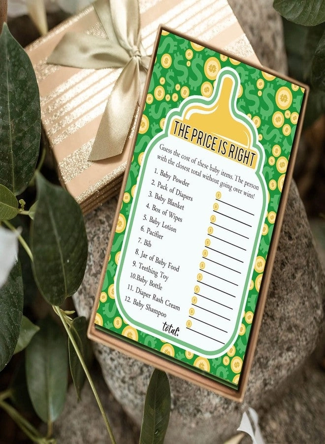 Price Is Right Baby Shower Game - Set of 50