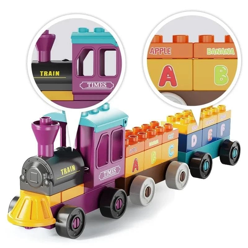 Alphabet Train - 3 years and up 34 pieces