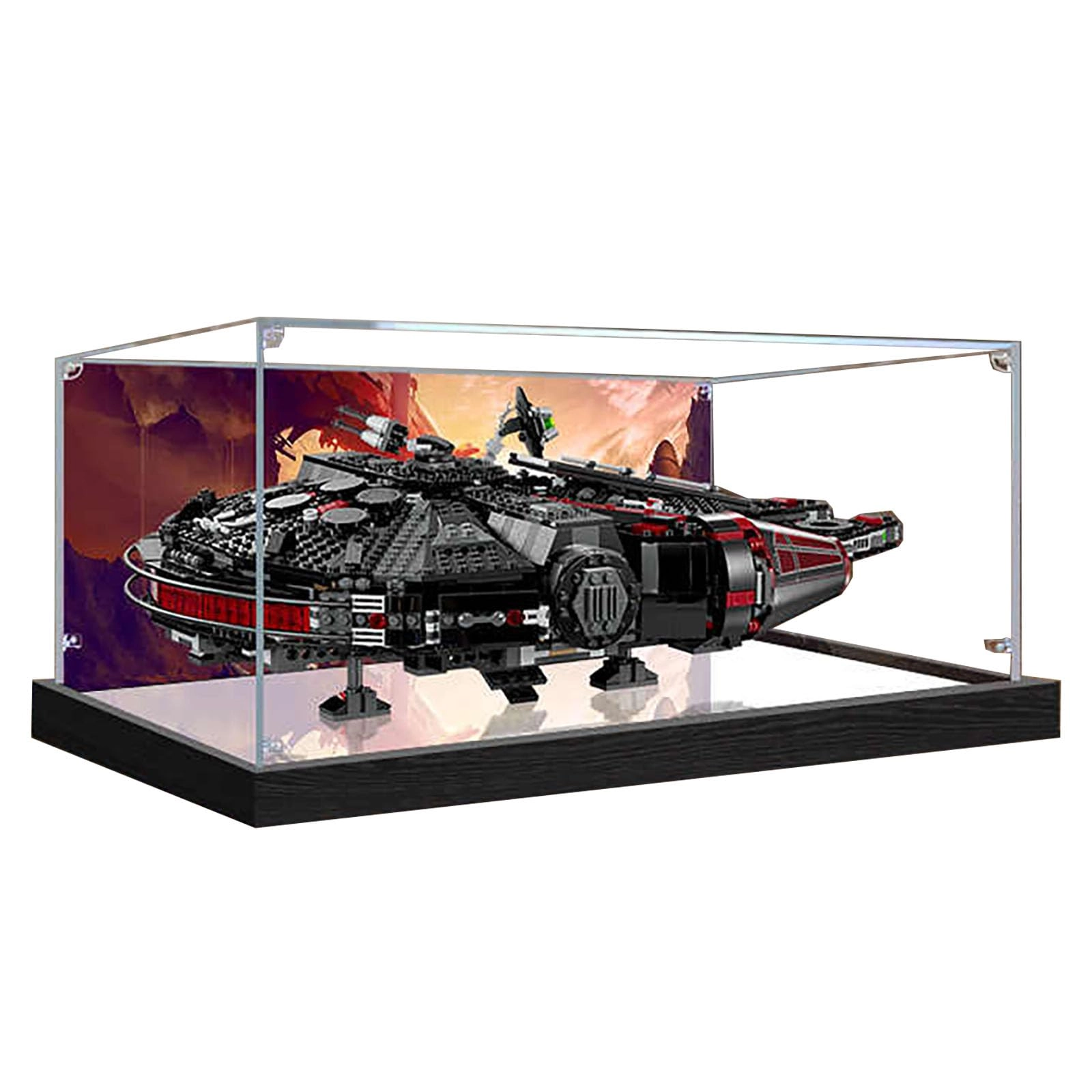 Acrylic display box - Display Case 52 x 37 x 17 cm