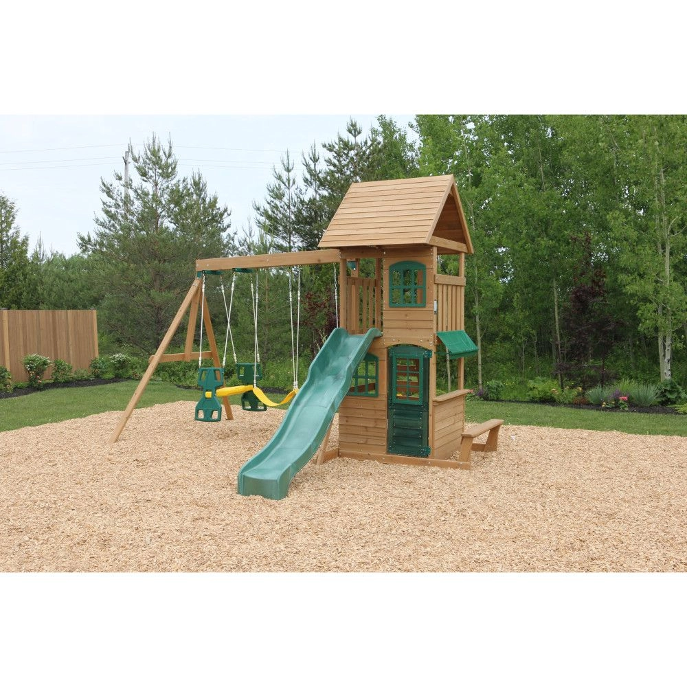 Brightside - Wooden Swing Set 3-10 Years