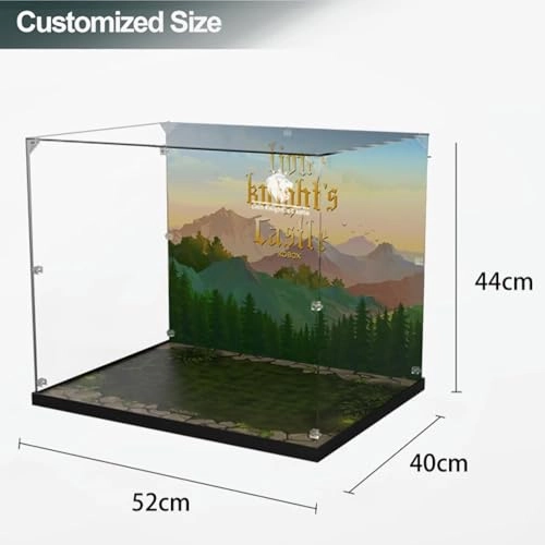 Display Case for Lego 10305 - Acrylic Dust-Proof 51 x 39 x 42 cm