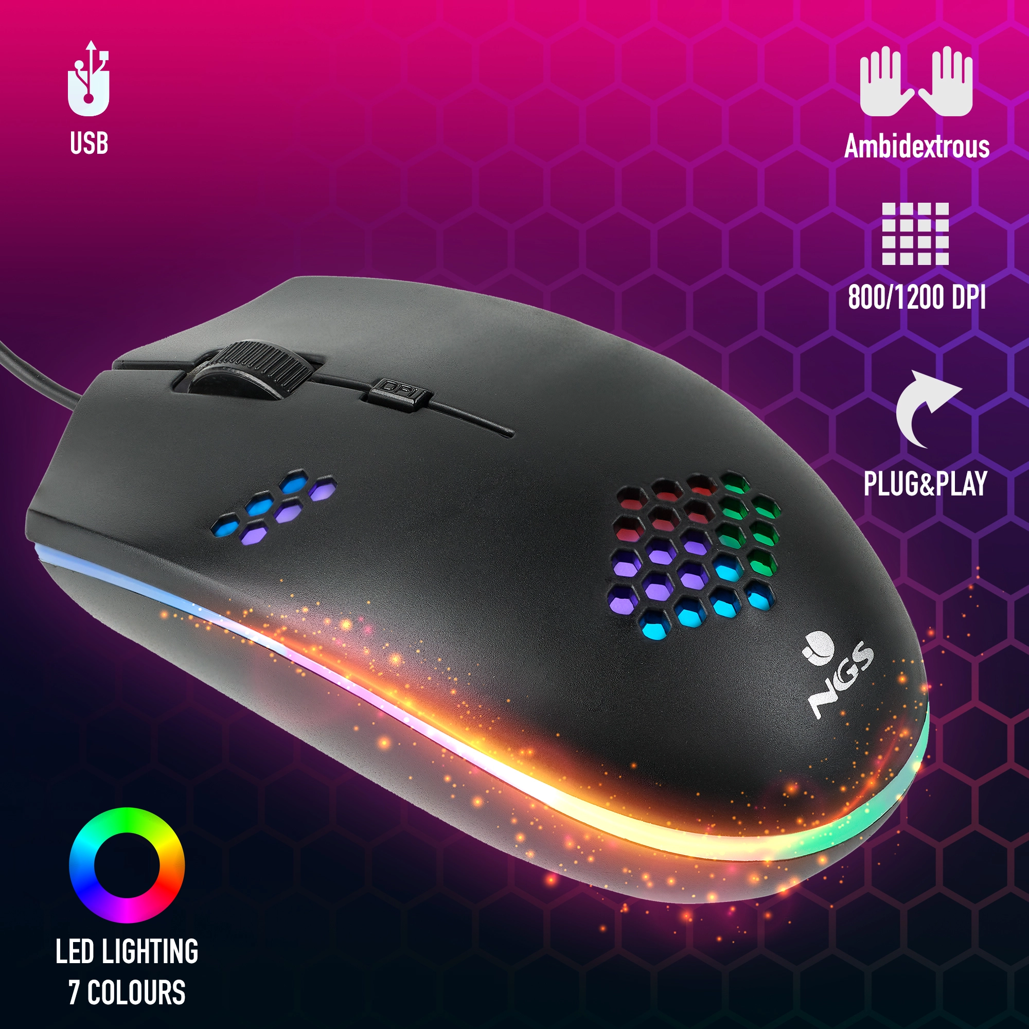 GMX-120 Gaming Mouse - Wired