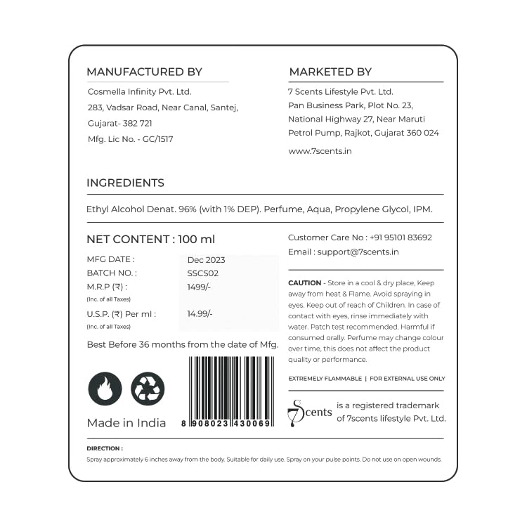 Black Rose Eau de Parfum 100ml