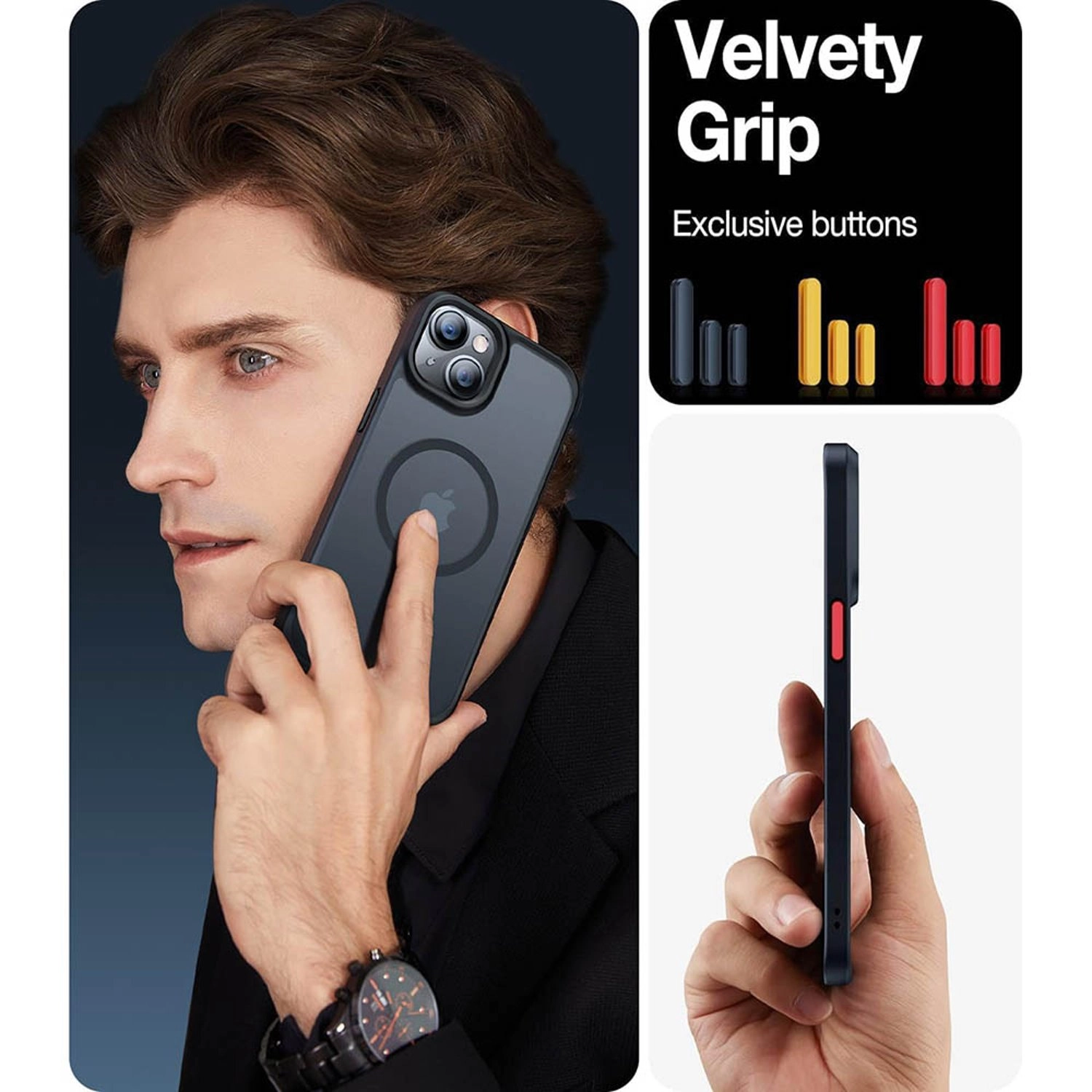 Magnetic Case with MagSafe for iPhone 14/15