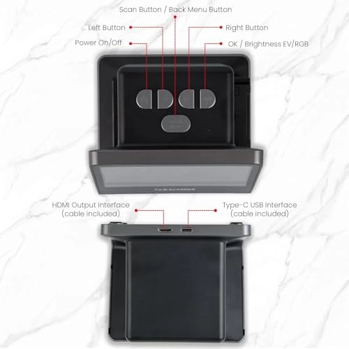 Film and Slide Scanner - USB