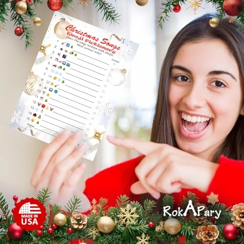 Christmas Songs Emoji Guessing Game - 30