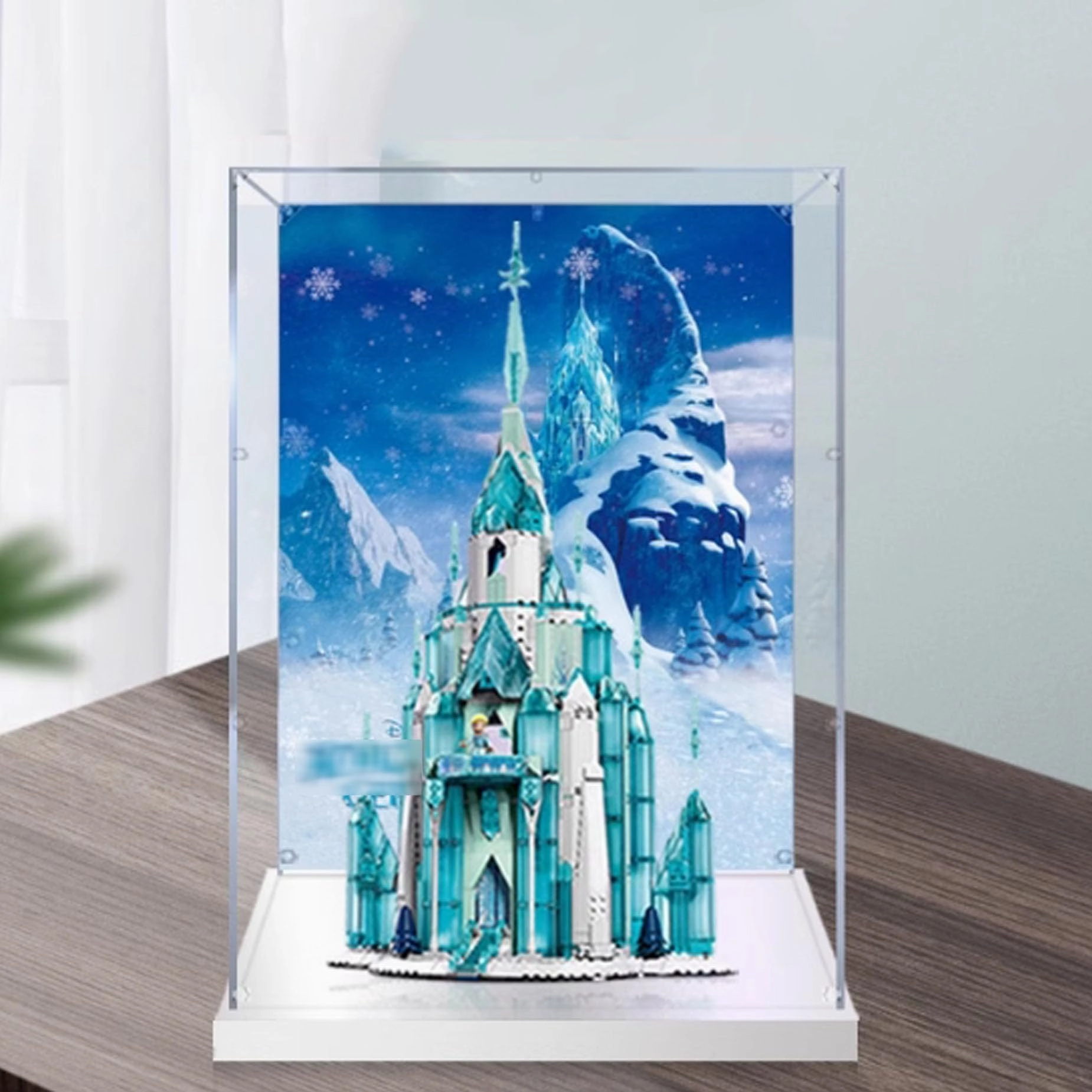 Acrylic Display Box for LEGO 43197 Ice Castle Model - 3mm thickness