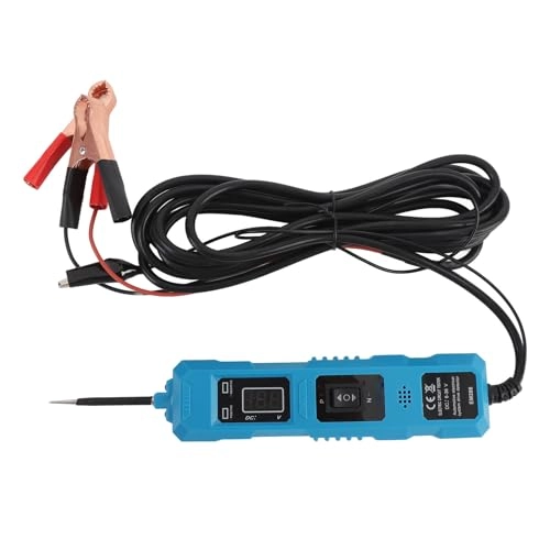 Car Circuit Tester - 1 to 8 Amp 6 to 36V 2 Clamps