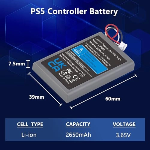 PS5 Controller Battery - Wireless Sony Playstation 5 PS5