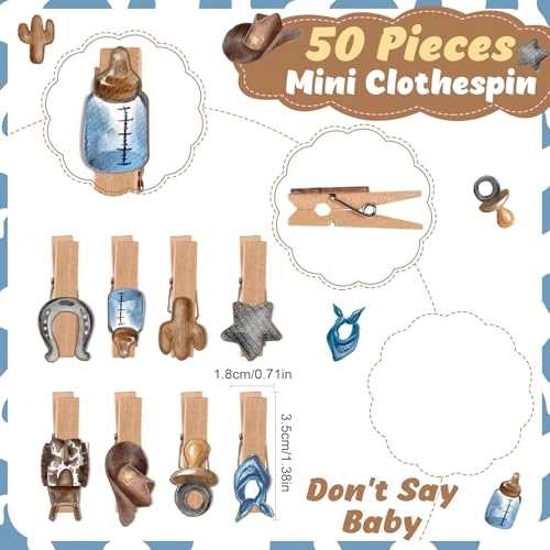 Don't Say Baby - 51 Pcs Baby Shower