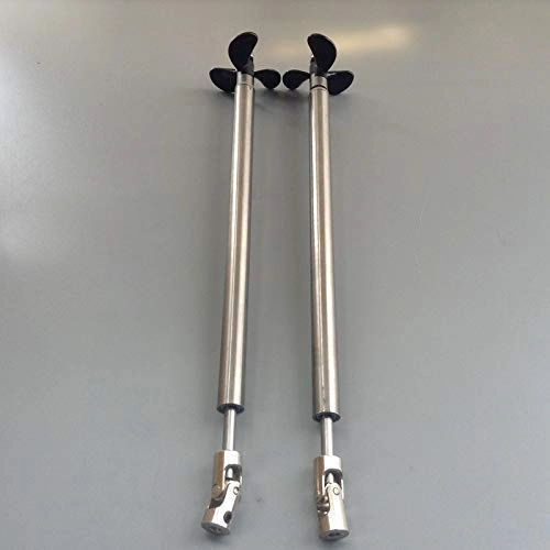 Propeller - 1Pair 4mm + Stainless Steel Shafts + Universal Joint + Paddle Fork + Bushing