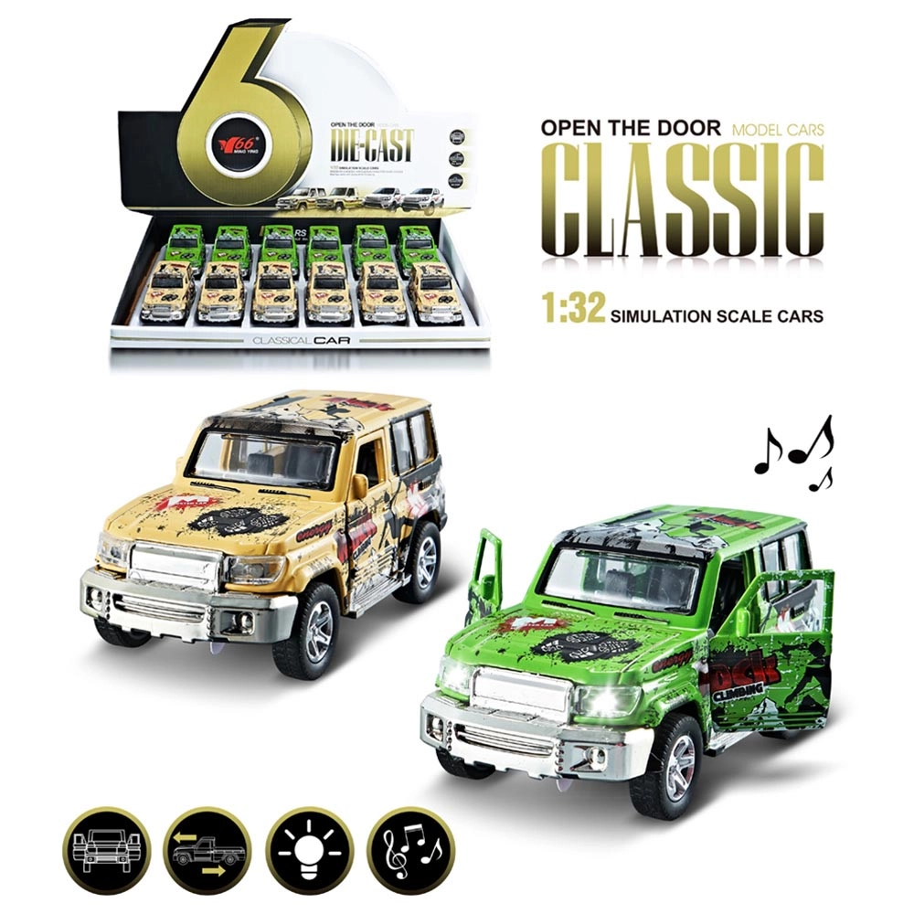 Graffiti Toyota Jeep - 1:32 1 pc