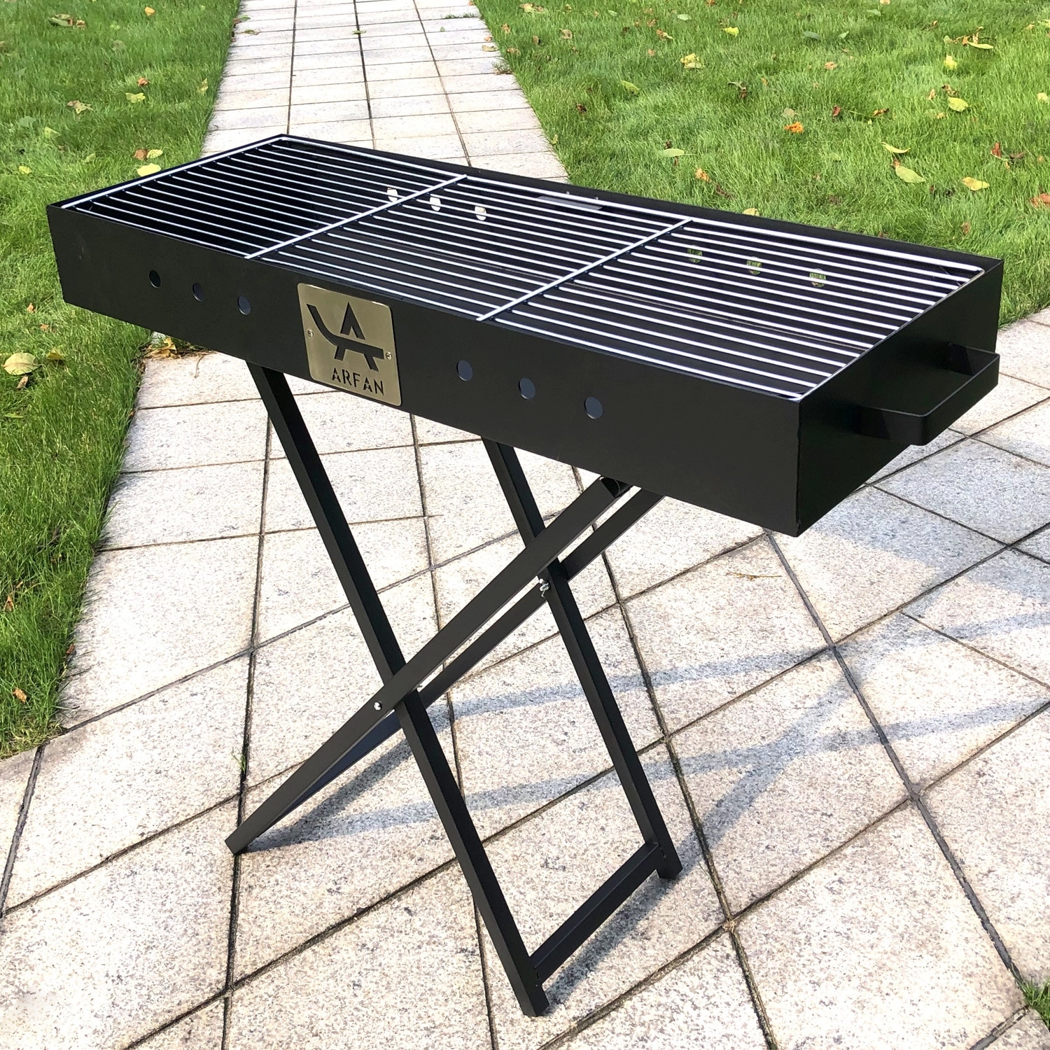 Portable Foldable Charcoal BBQ Grill - Charcoal