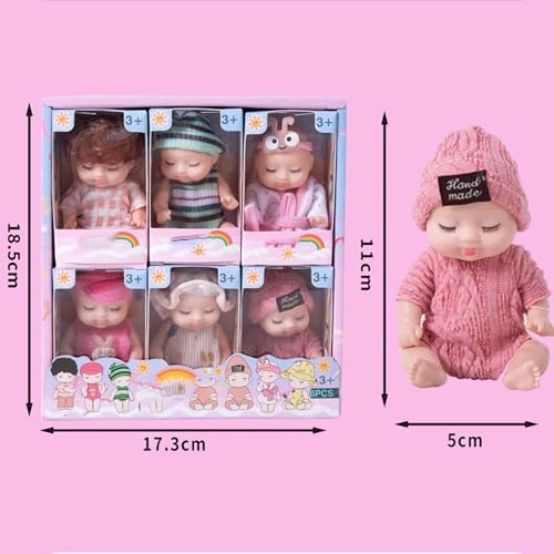 Reborn Mini Doll - 6 Pieces Forest Set