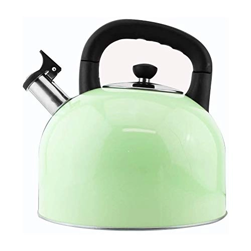 Whistling Tea Kettle - Wooden stainless steel 2.5L