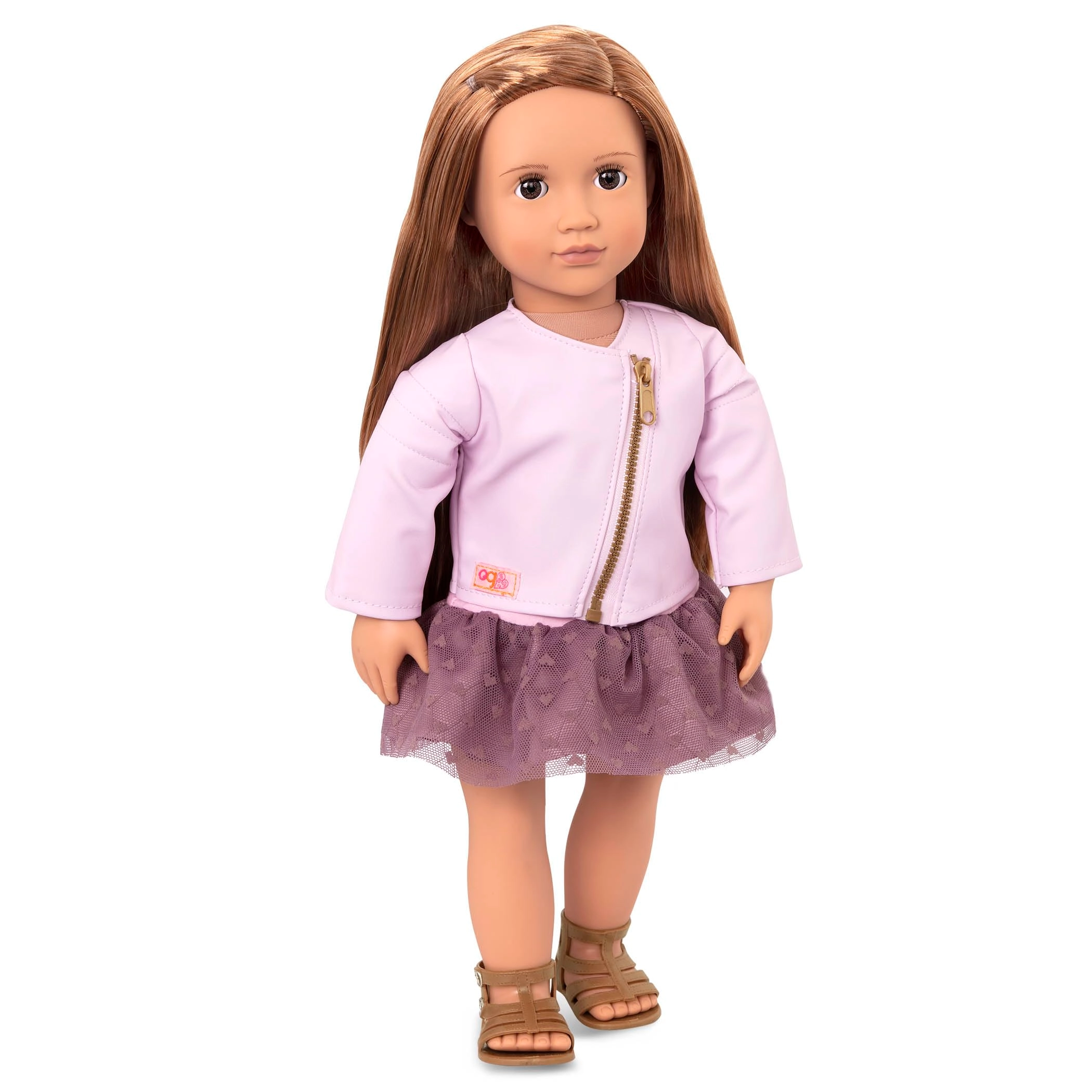 Battat Vienna Fashion Doll - 18 inches NonPosable brown hair Ages 3+