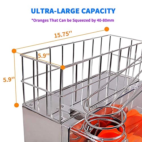 Commercial Orange Juicer - 120W