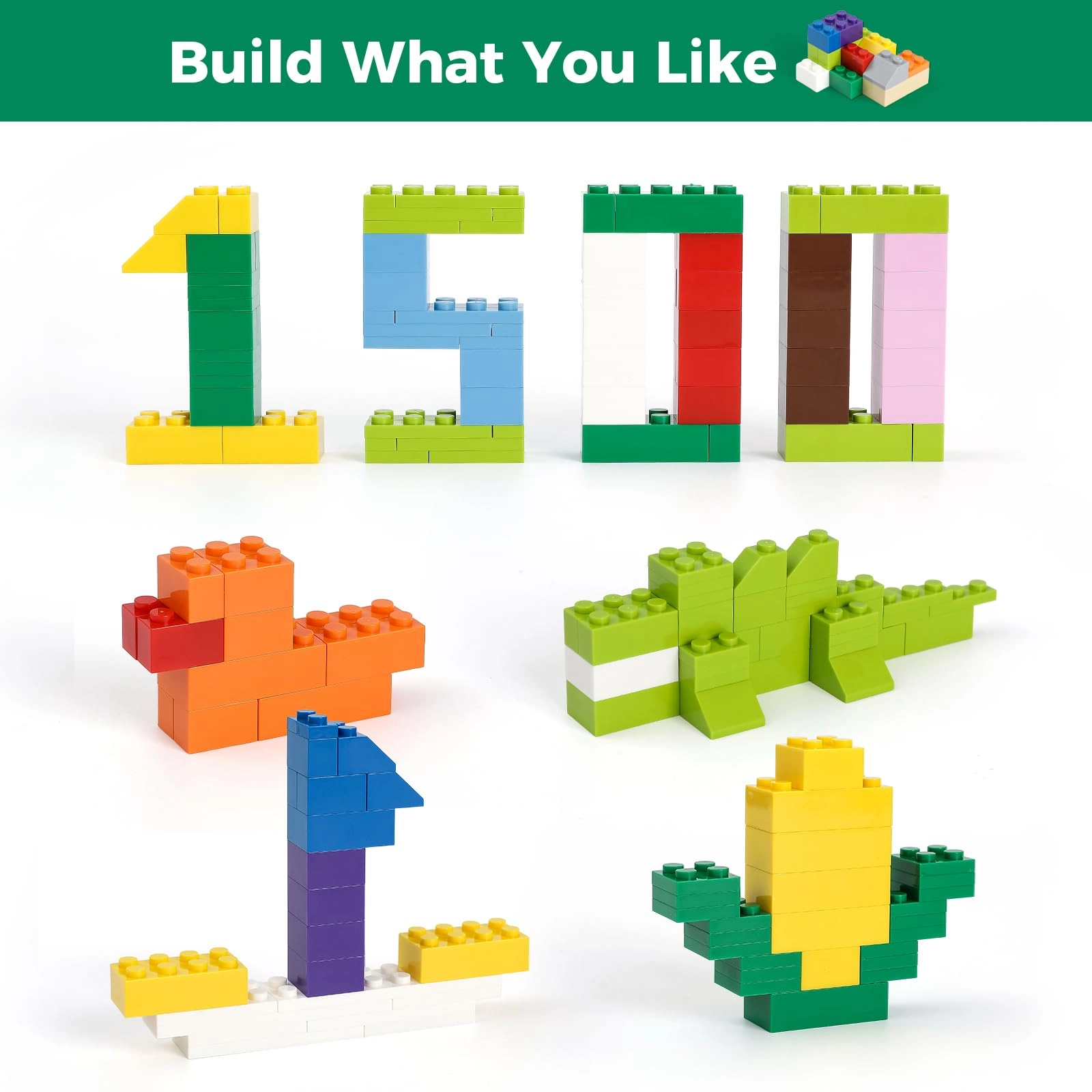 Building Bricks - 1500 pcs