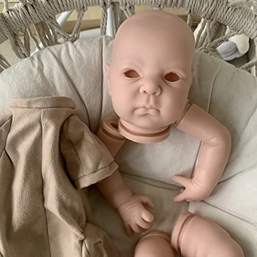 Dimitri Reborn Doll Kit - 18 Inch Soft Real Touch Vinyl Peach Colour Unfinished