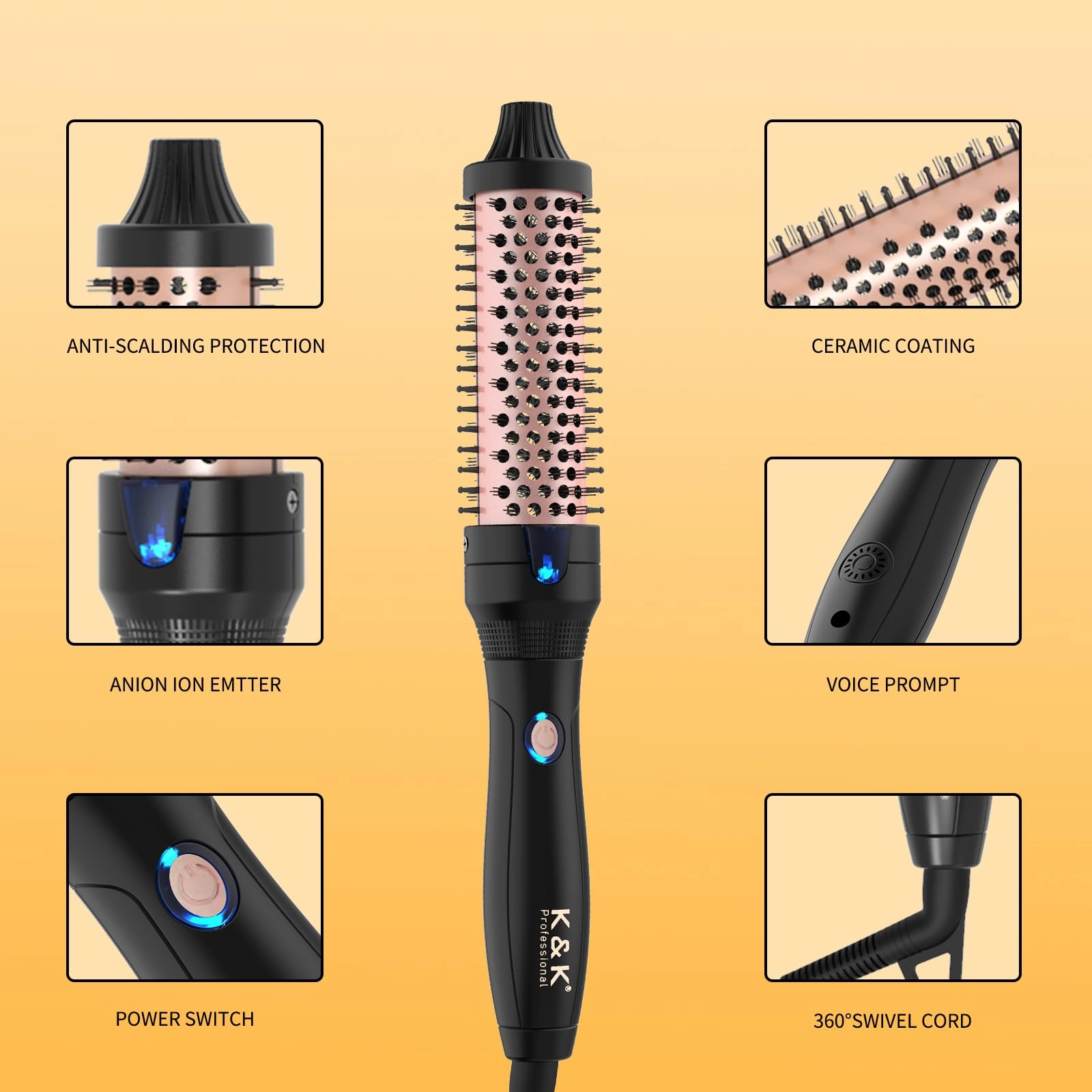 Thermal Brush - 38mm