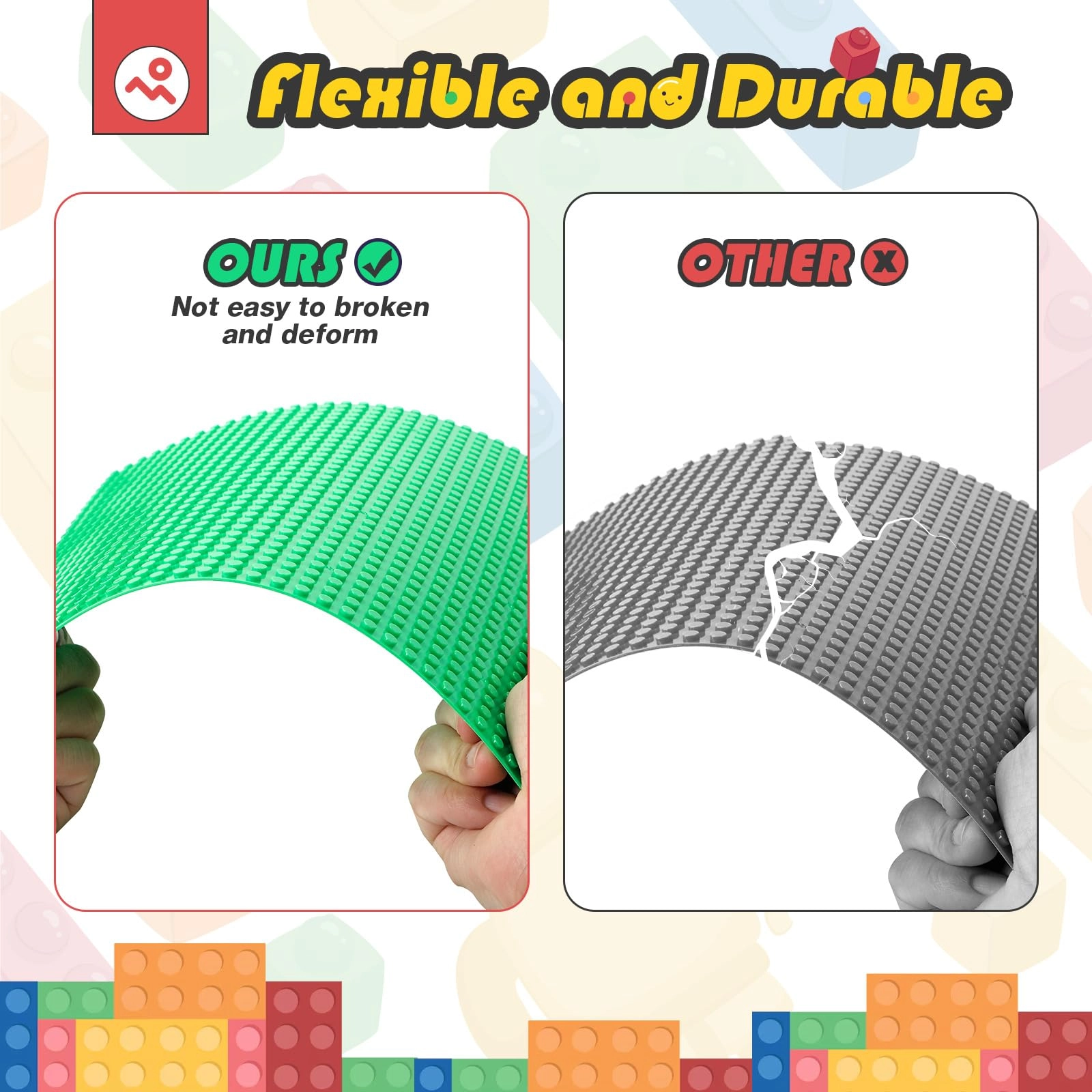 Classic Baseplates - 12pcs