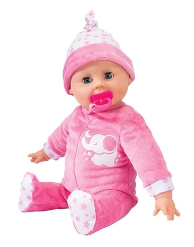 Laura Snooze Time Doll - 38 cm Soft Body Breathing Movements Ages 18 months+