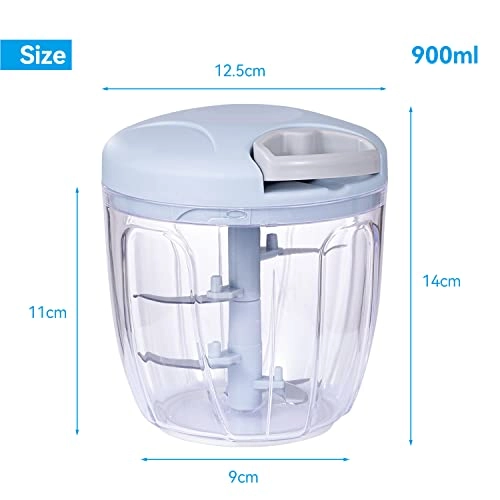 Onion Chopper - 900 ml 5 Blades