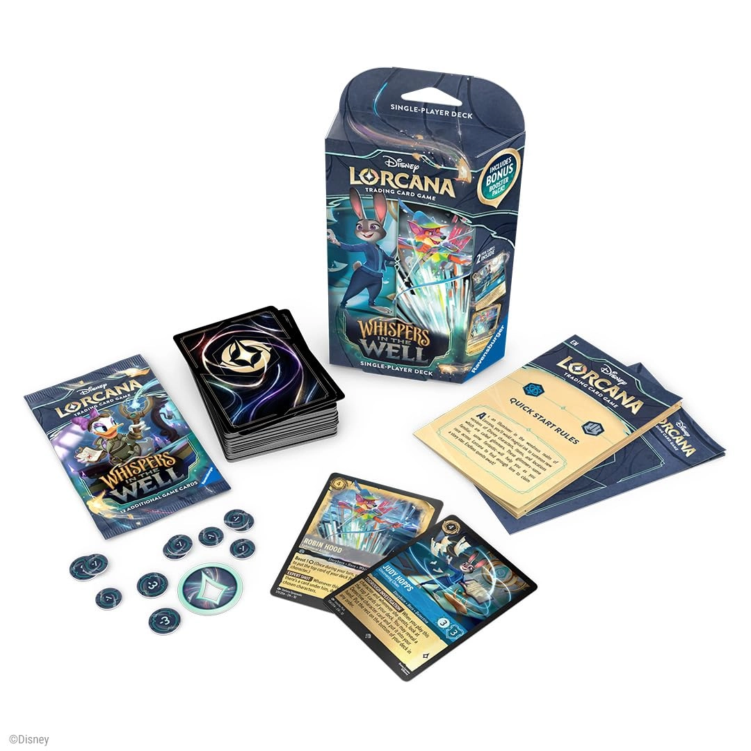 Disney Lorcana Whispers in The Well Single-Player Deck - English 60pcs