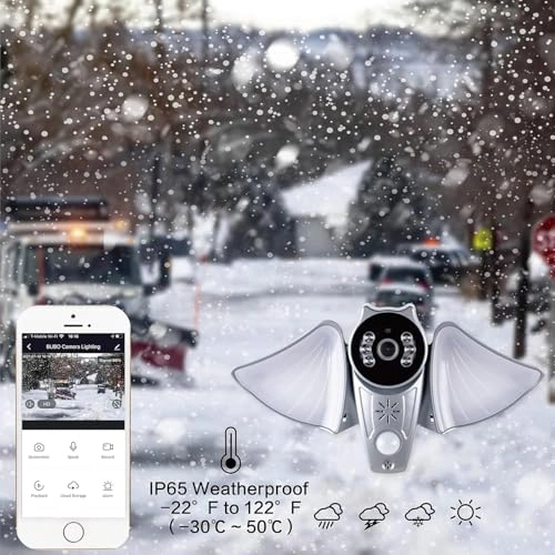 Outdoor Floodlight Camera 1080P