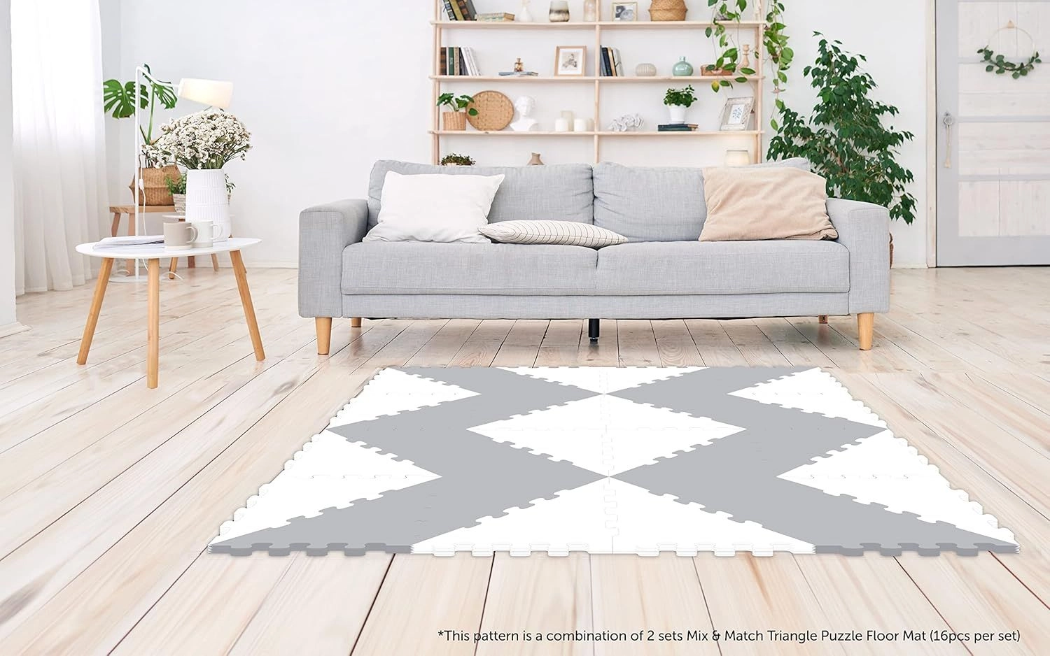 Triangle Puzzle Floor Mat - 10 Months