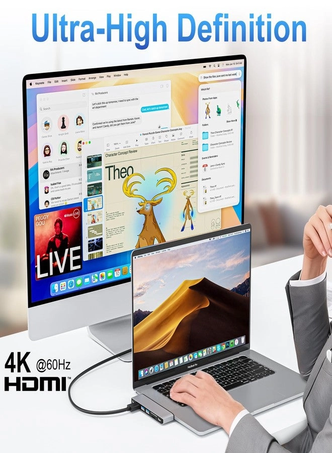 USB C Hub - Thunderbolt 4 4K@60Hz HDMI