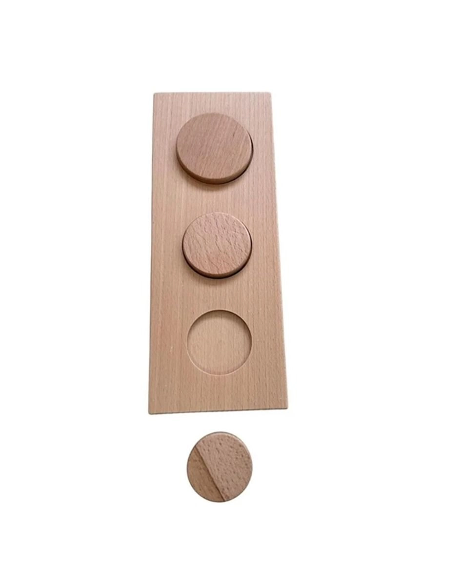 Grading Wooden Circle Strip - Suitable for 12 months and above 4 pieces