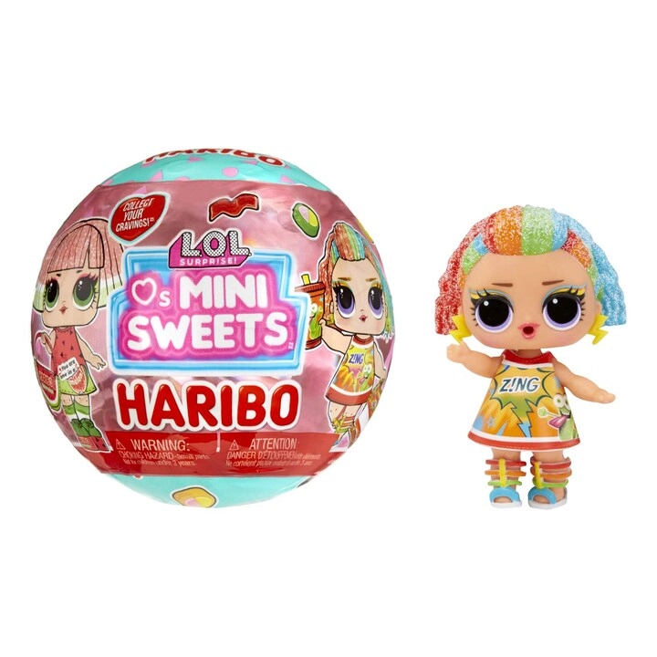 MGA Entertainment Loves Mini Sweets X Haribo - 15 SURPRISES Ages 18+