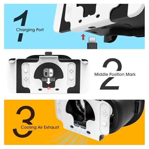 Switch VR Headset - Nintendo Switch Black IPD Adjustment Dial