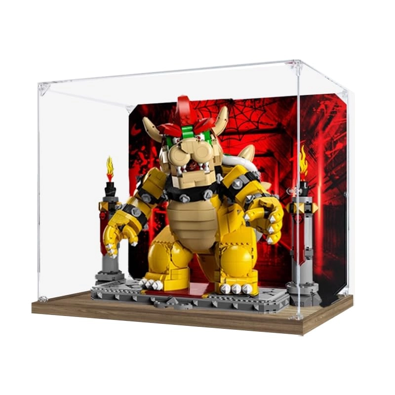 Clear Acrylic Display Case - LegoSuperMario
