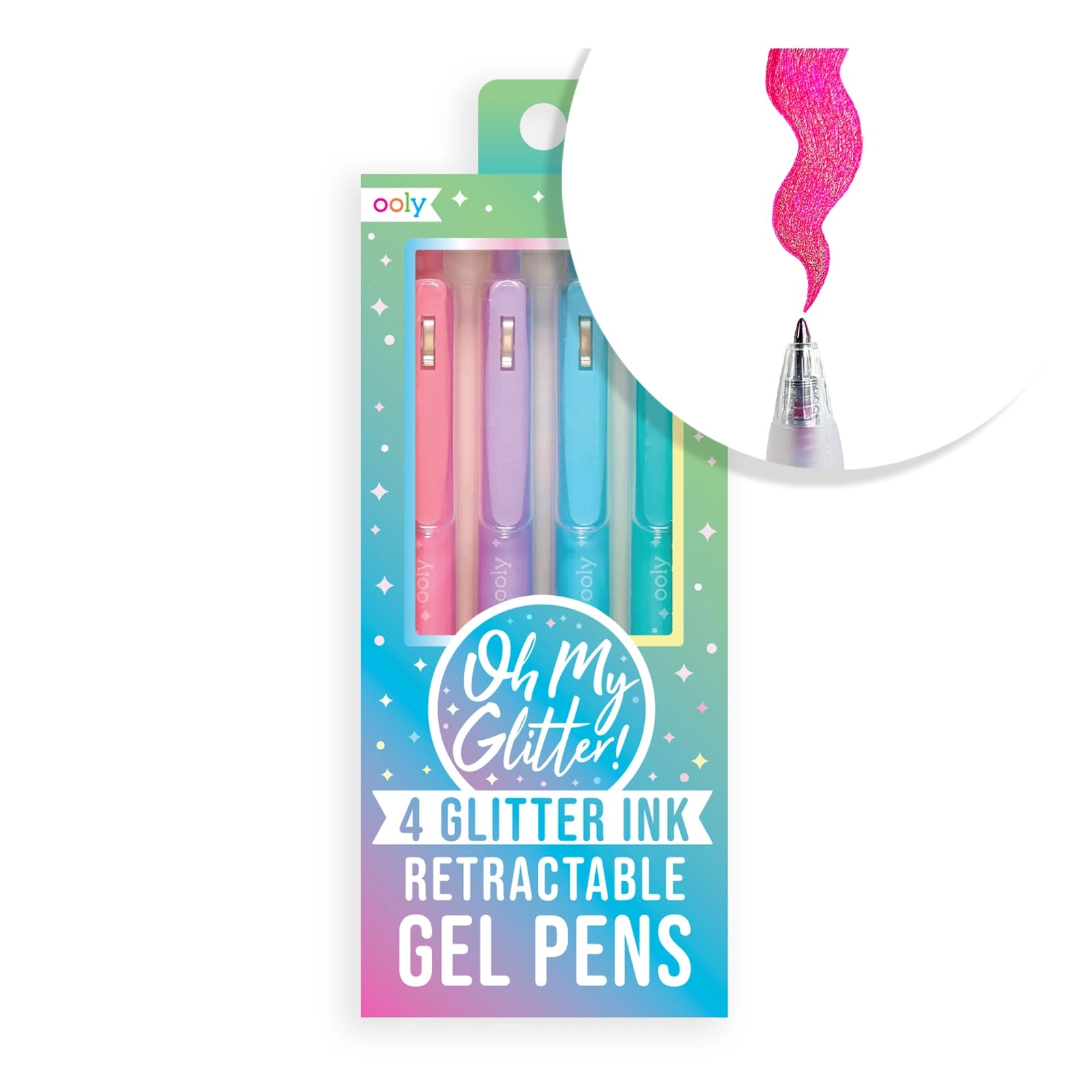 Oh My Glitter! Gel Pens - 4 piece(s)