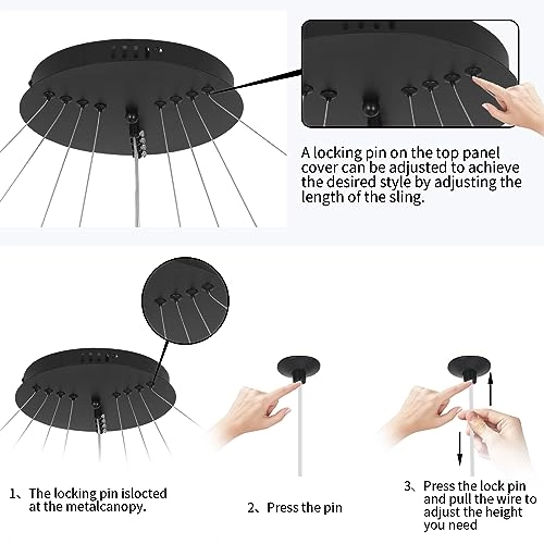 Modern Chandelier - 3000K-6000K