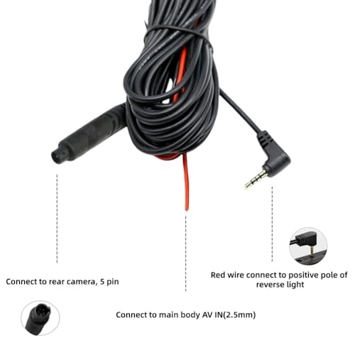 Rear View Camera - Night Vision 640(H)x480(V) Pixel