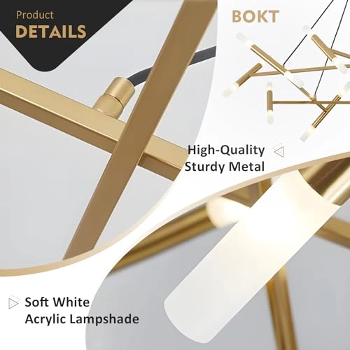 Sputnik Chandelier - 20-Light Gold G4