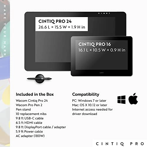 Cintiq Pro 24 - 8192 pressure levels