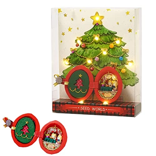 Miniature Wooden Dollhouse Furniture Kit - Creative Room 1:24