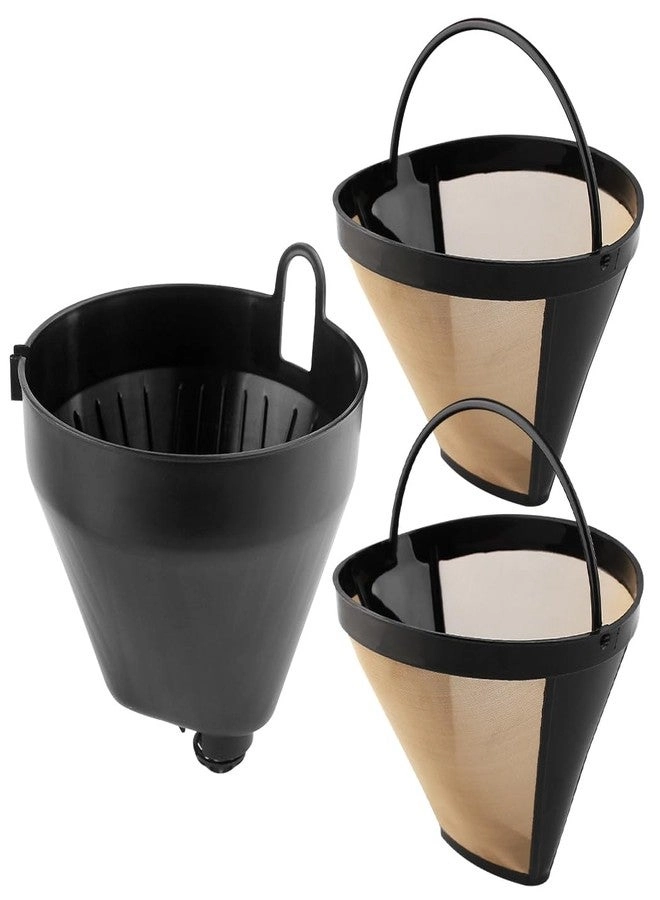 Veterger Filter Basket Holder - 1pcs 2pcs Gold Tone filter