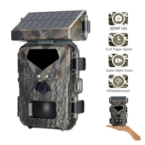 Solar Panel Hunting Camera - 20MP