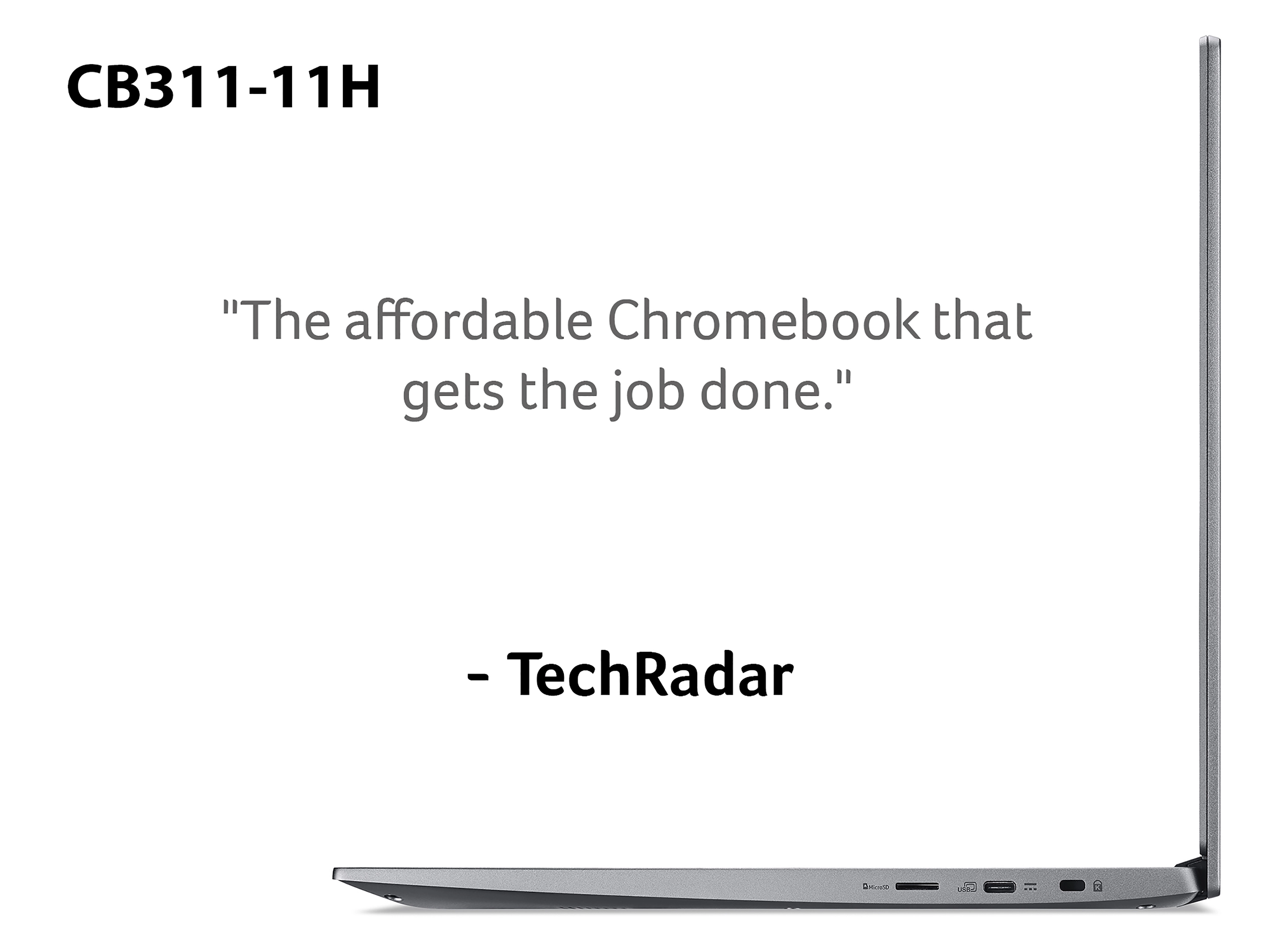 Chromebook 311 - 11.6'' MT8183 4GB LPDDR4 32GB eMMC