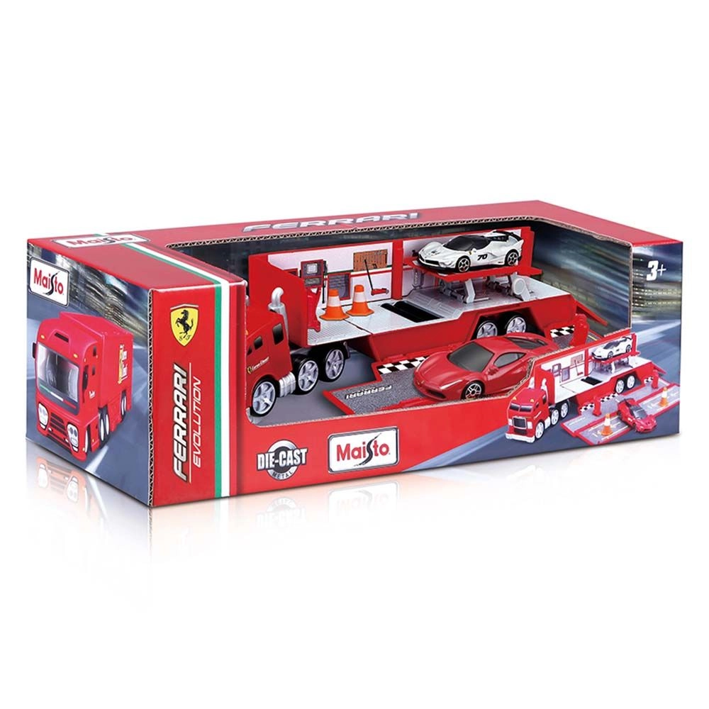 Fresh Metal Ferrari Evolution Hauler - Red
