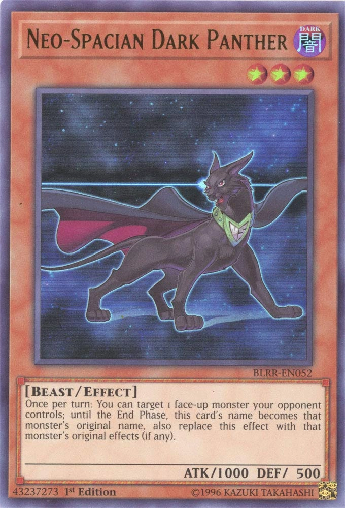 Yu-Gi-Oh! Neo-Spacian Dark Panther BLRR-EN052