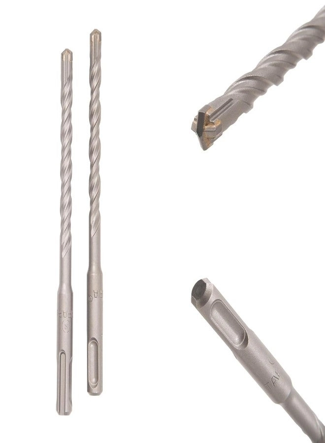 Cross Point Tip SDS Plus Hammer Drill Bit - Pack of 2 8mm